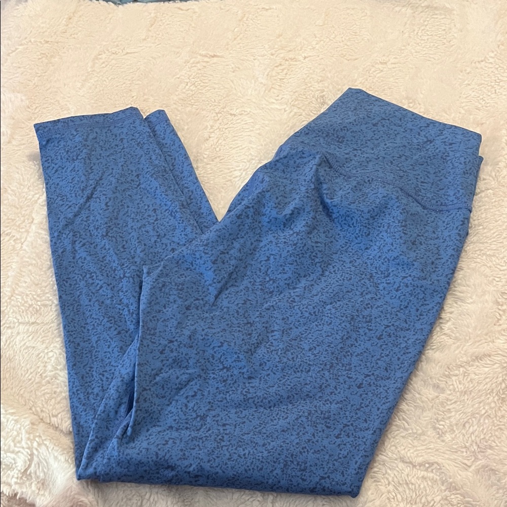 ZYIA Blue Patterned Leggings